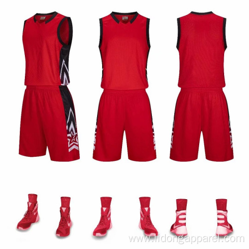 Basketball Uniform Set Custom Cheap Basketball Jersey